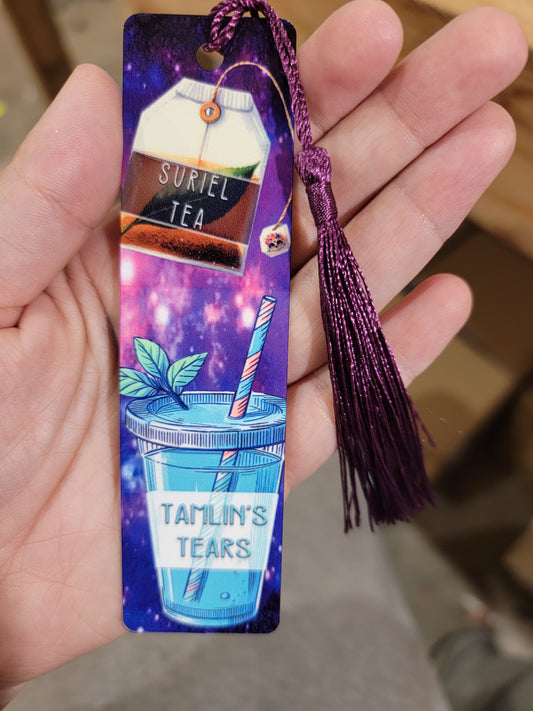 Sublimation bookmark with tassel